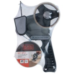 Dispensador de fita para embalagem + 2 rolos 48 mm x 15 m