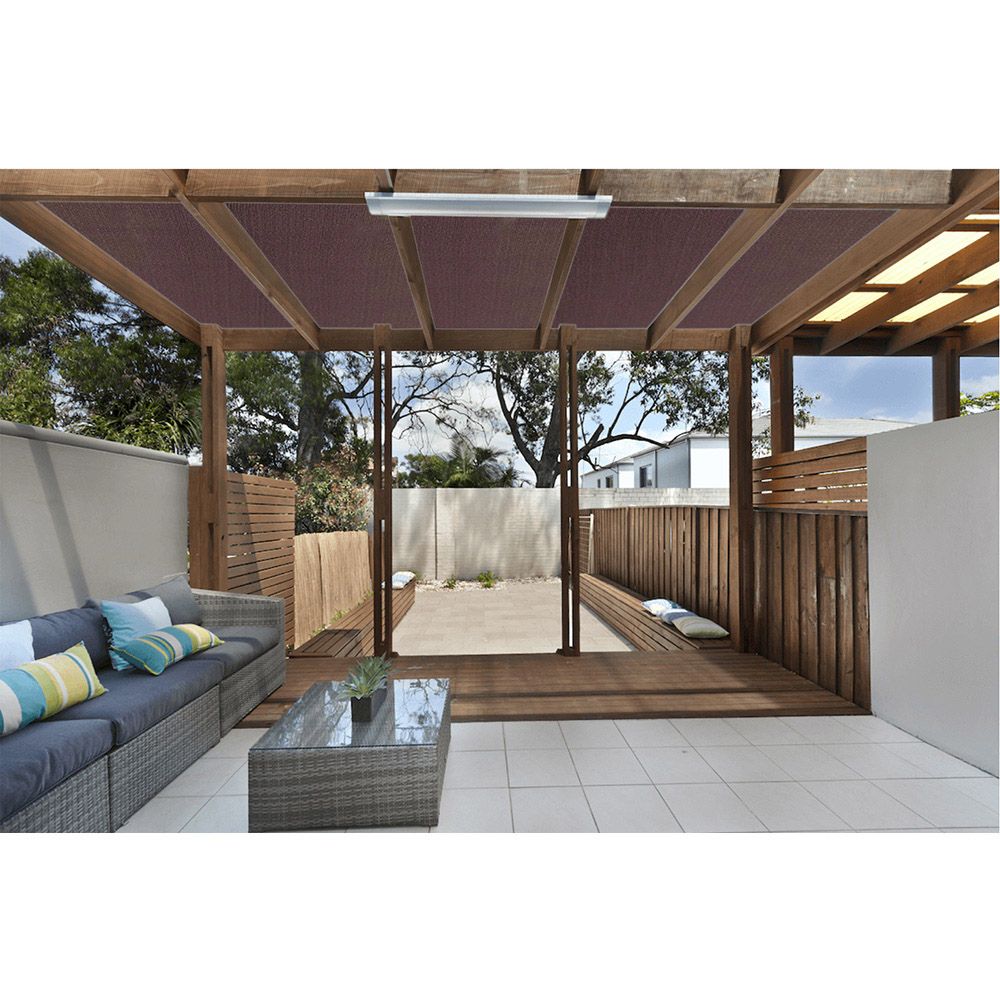 Malla de ocultación premium marrón 230 g/m² 1,5 x 5 m - Image 3