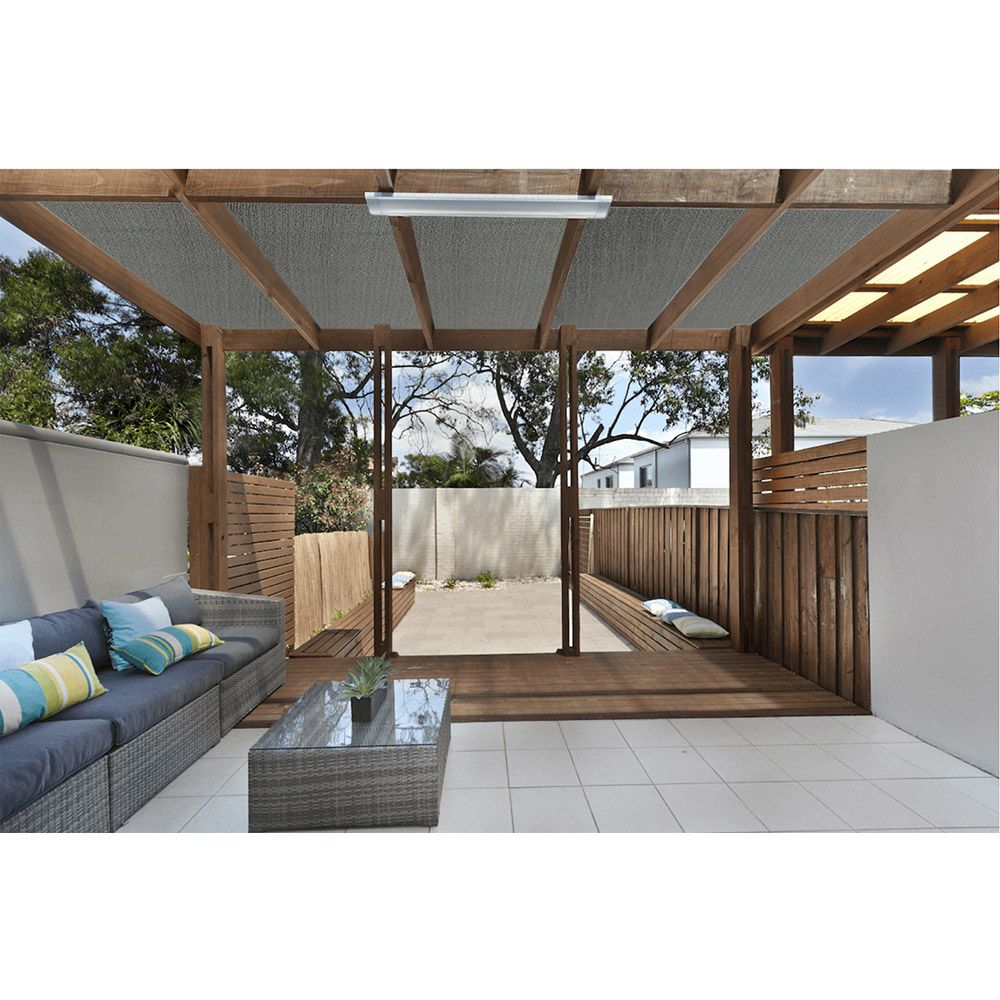 Malla de ocultación premium antracita 230 g/m² 1,5 x 5 m - Image 3