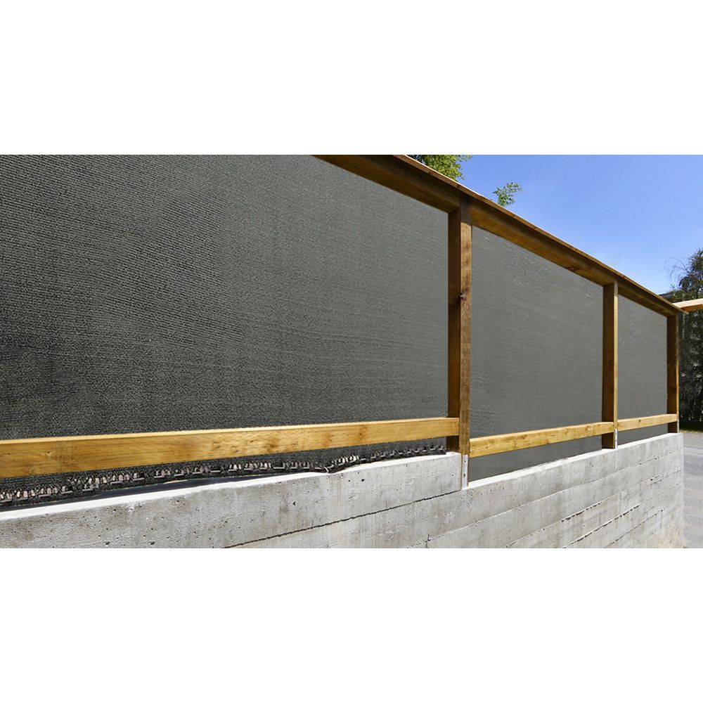 Malha de ocultação premium antracita, 230 g/m² 2 x 5 m - Image 2