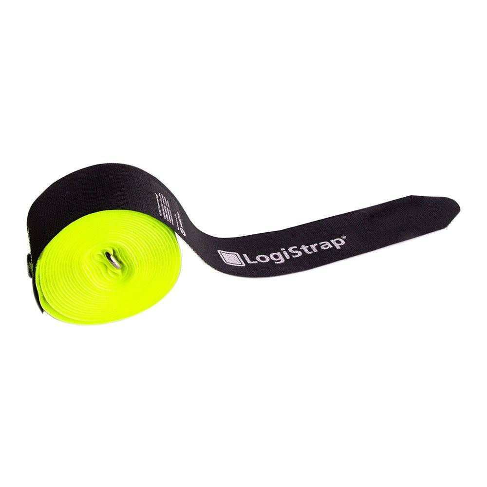 Cinta logistrap, amarelo, pack 2 unidades, 50mm x 6m
