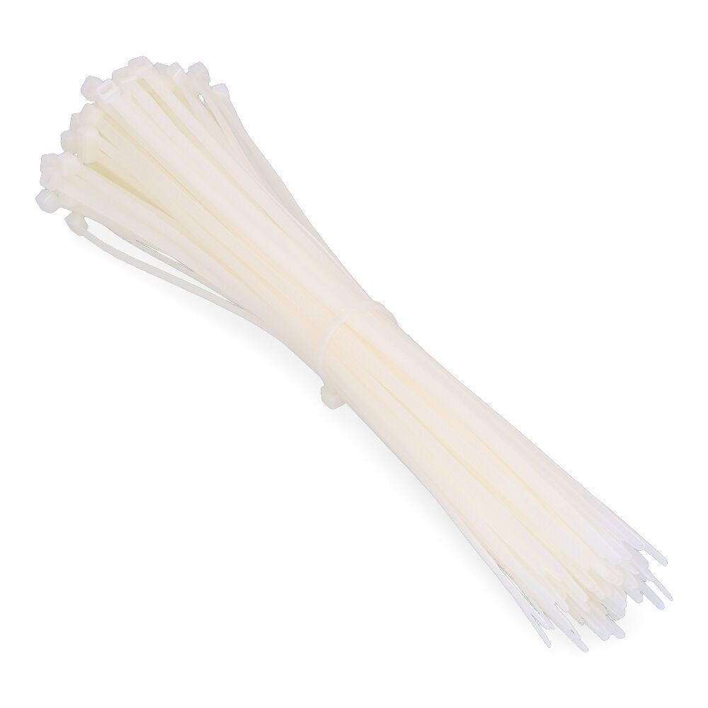 Abraçadeiras de nylon BN 4.8x350mm natural 100UN. fischer
