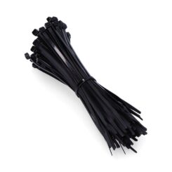 Abraçadeiras de nylon UBN 2,5x120mm preto 100UN. fischer
