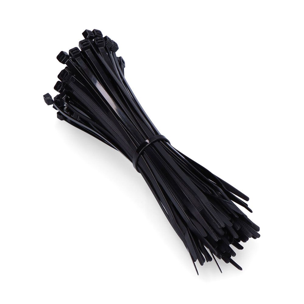 Abraçadeiras de nylon UBN 3.6x150mm preto 100UN. fischer