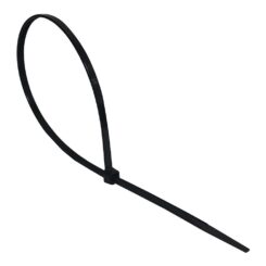 Abraçadeira de nylon 7,6 x 150 mm preta, 100 unidades