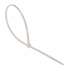 Abraçadeira de nylon 7,6 x 300 mm natural, 100 unidades