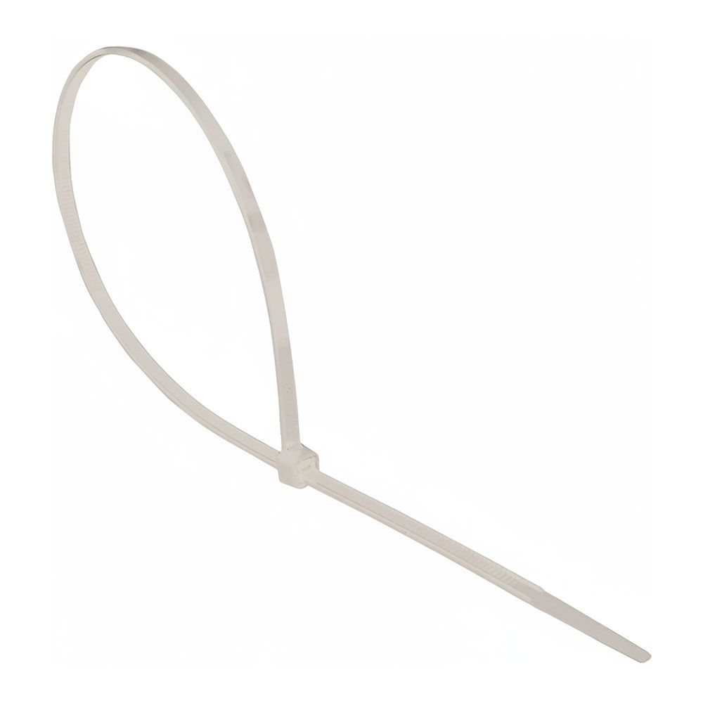 Abraçadeira de nylon 8,8 x 760 mm natural, 50 unidades