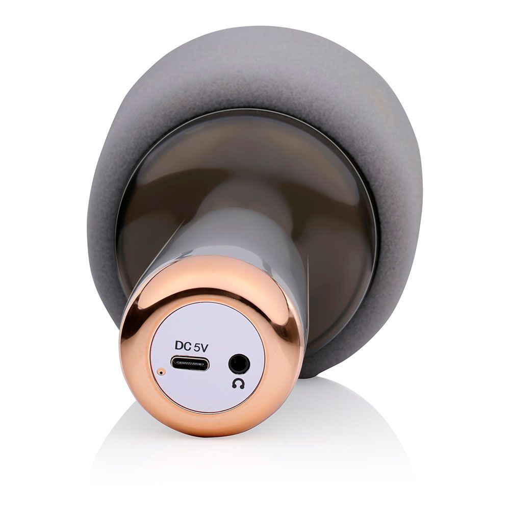 Microfone karaoke com altifalante, 5 W, 7,5 x 7,5 x 22 cm - Image 2
