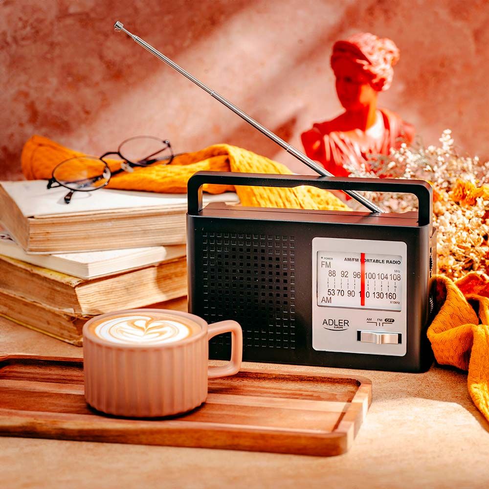 Rádio am/fm AD 1909, 15,5 x 21 x 6 cm - Image 7