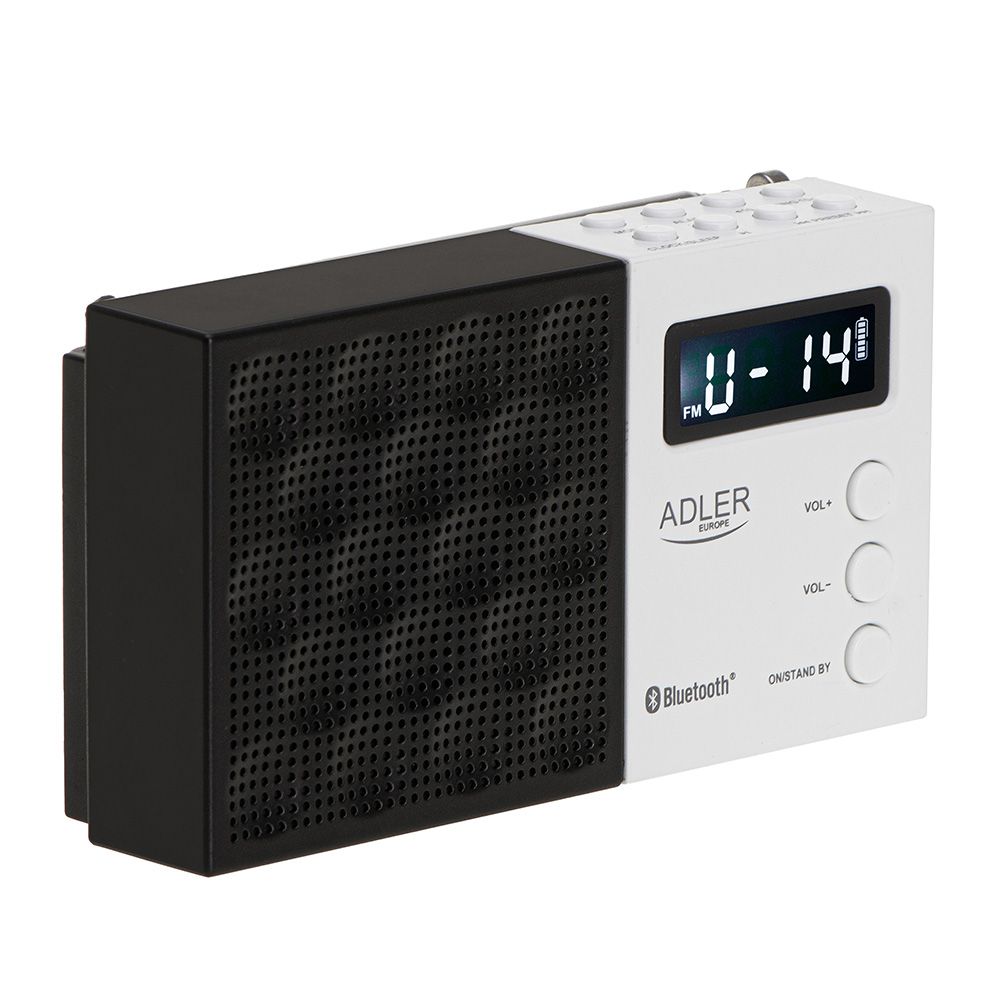 Rádio digital PLL am/fm AD 1908, 15,5 x 5 x 10,5 cm - Image 2