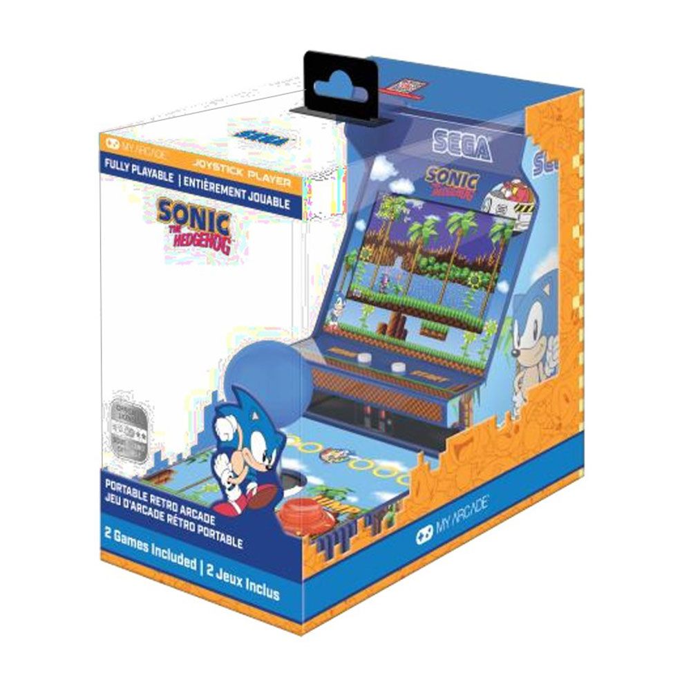 Jogador de joystick sonic the hedgehog arcade retro portátil - Image 2