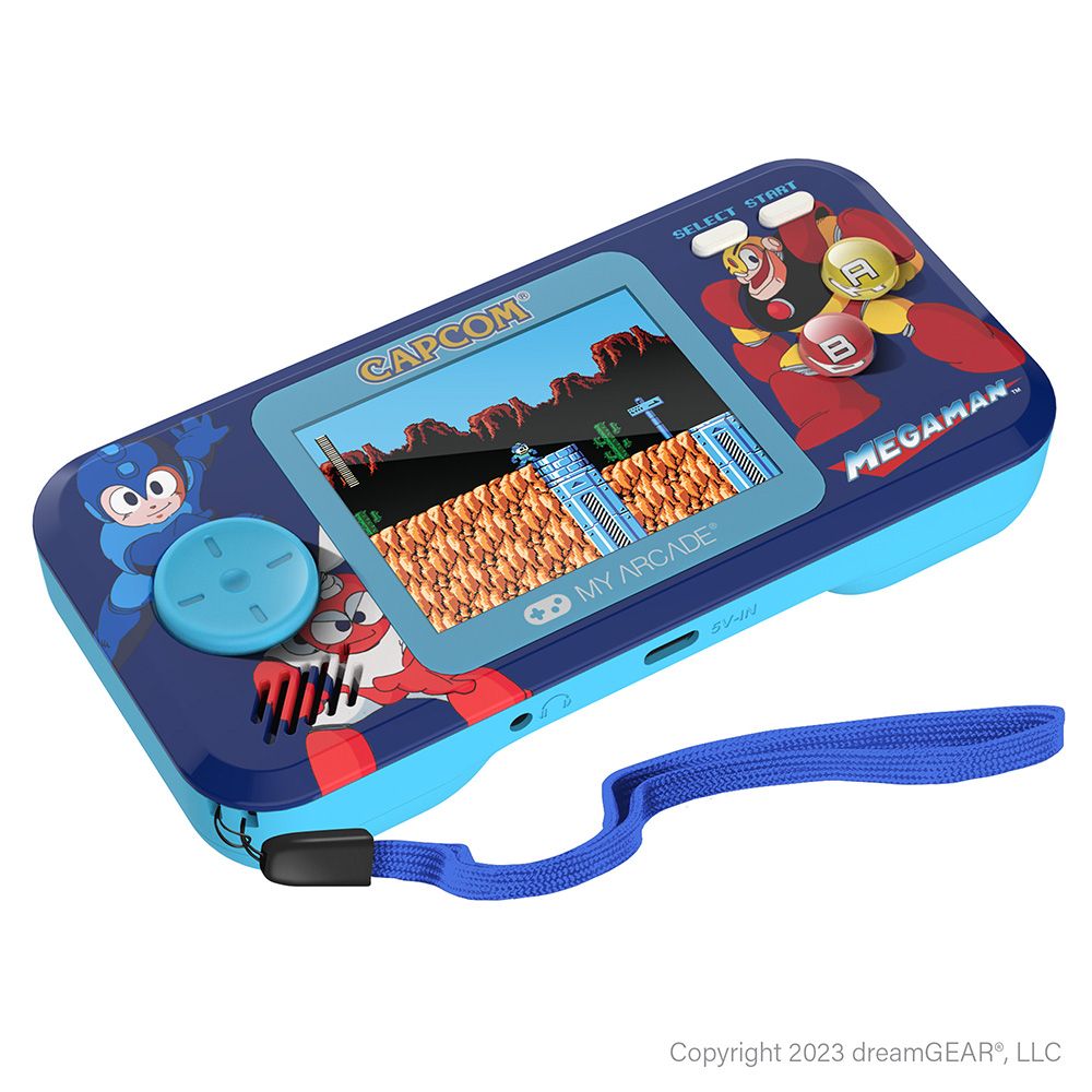 Pocket player megaman portátil