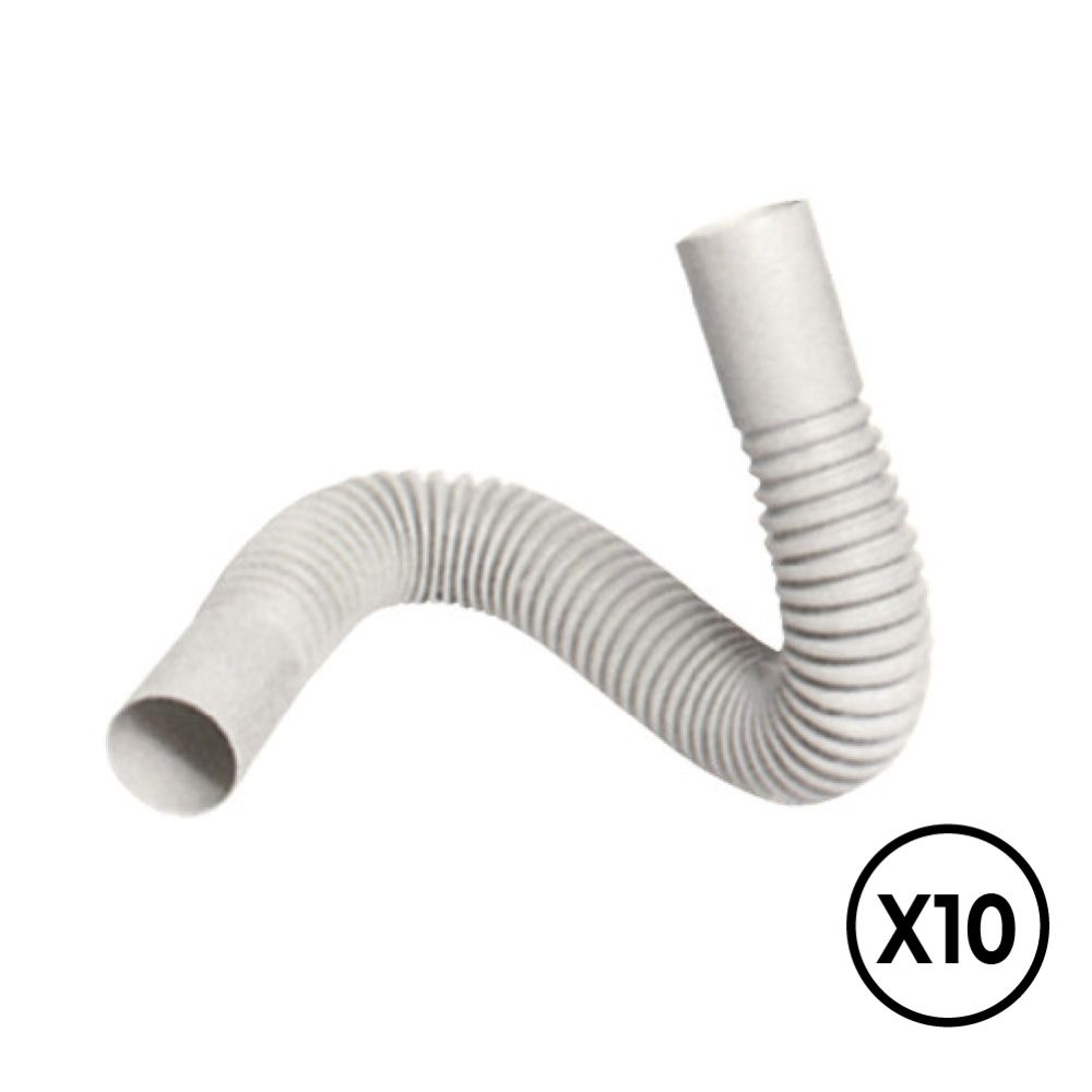 PVC flexível curva ø 25 mm, 10 unid.