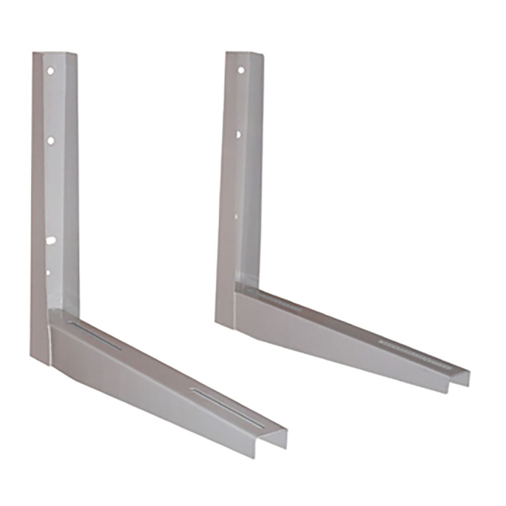 Suporte para AR condicionado em aço galvanizado, 50 x 50 x 5 cm, 1,8 mm de espessura.
