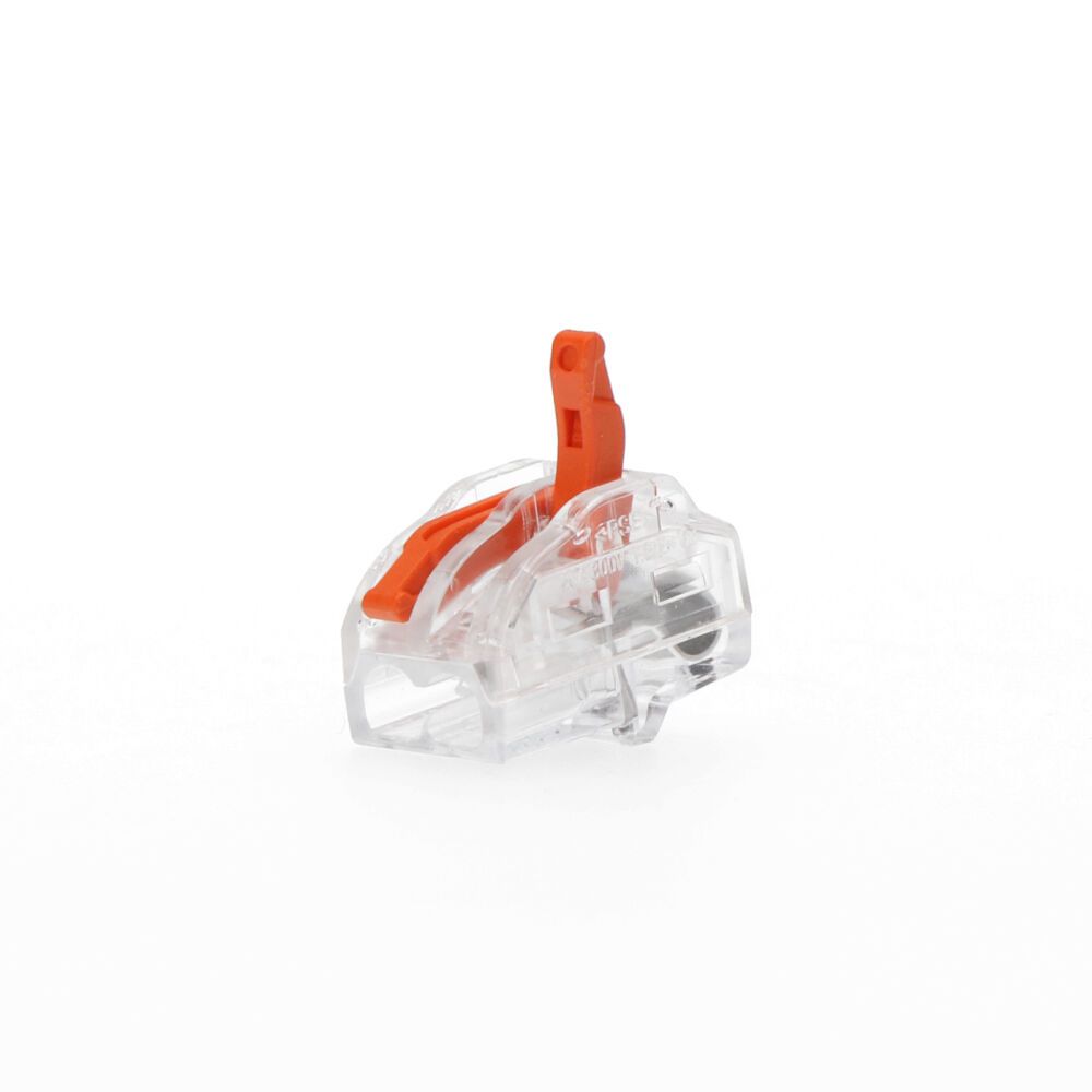Ligador rápido por aperto alavanca 2 cabos 0,75A 2,5mm