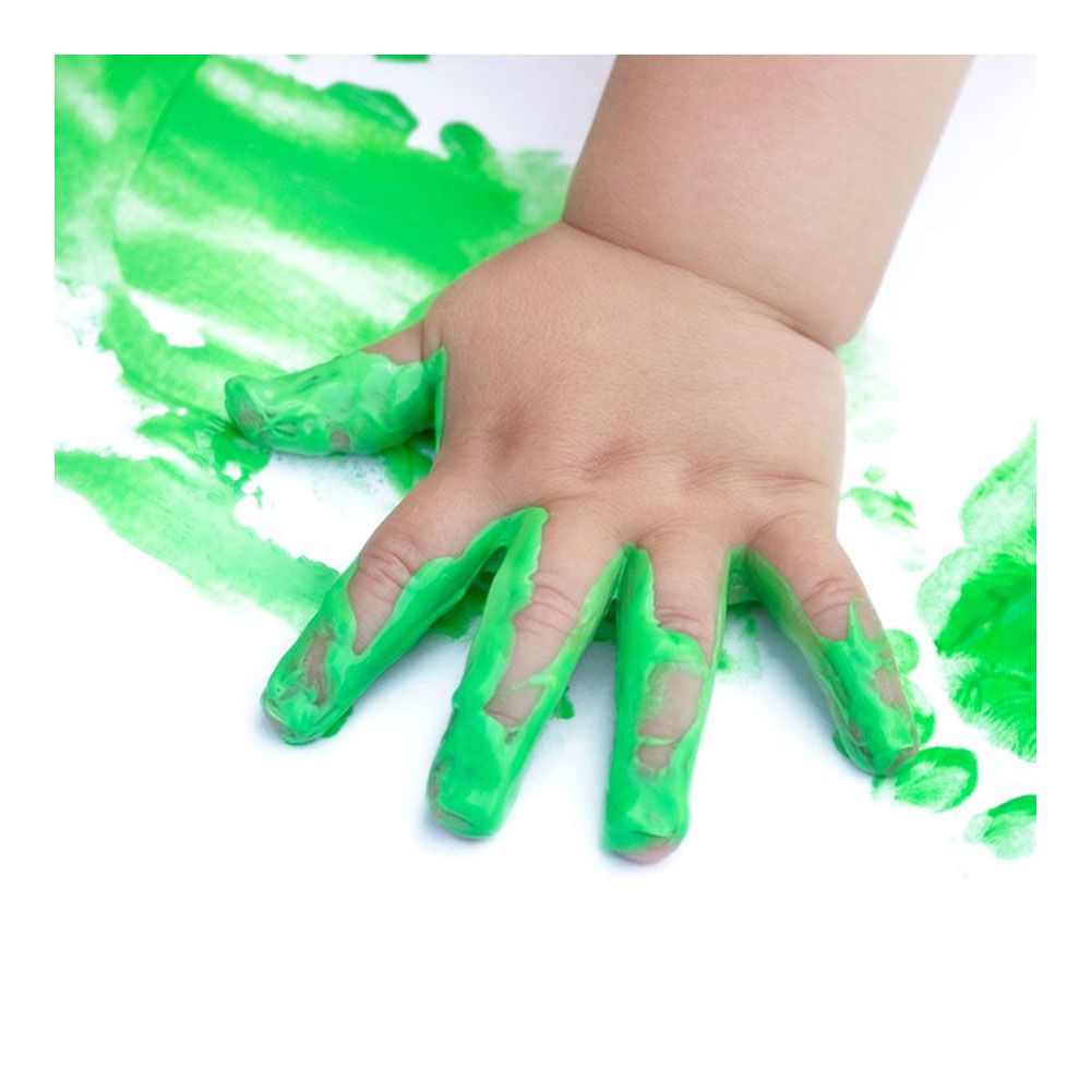 Caixa com 6 potes de pintura para dedos 25ml milan. 6 potes de 25ml - Image 3