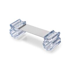 INOFIX Retentor de porta, flexível, modelo 5203, transparente, blister