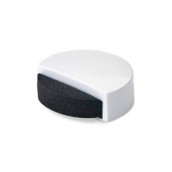 INOFIX Batente de porta, espuma com acabamento branco, silencioso, fixação adesiva, blister