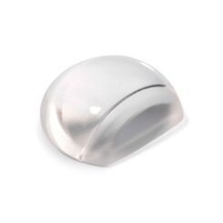INOFIX Batente de porta, acabamento em pvc e transparente, hemisférico, fixação com adesivo, blister