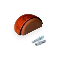 INOFIX Batente de porta, feito em madeira e borracha com acabamento sapelly, fixação com parafusos e adesivo, blister