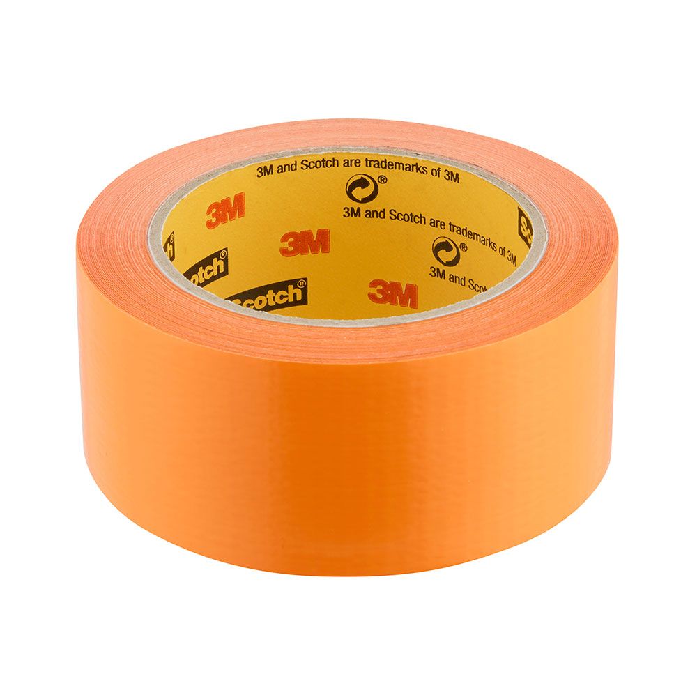 Fita adesiva laranja de alta visibilidade 3, 48 mm x 25 m - Image 2