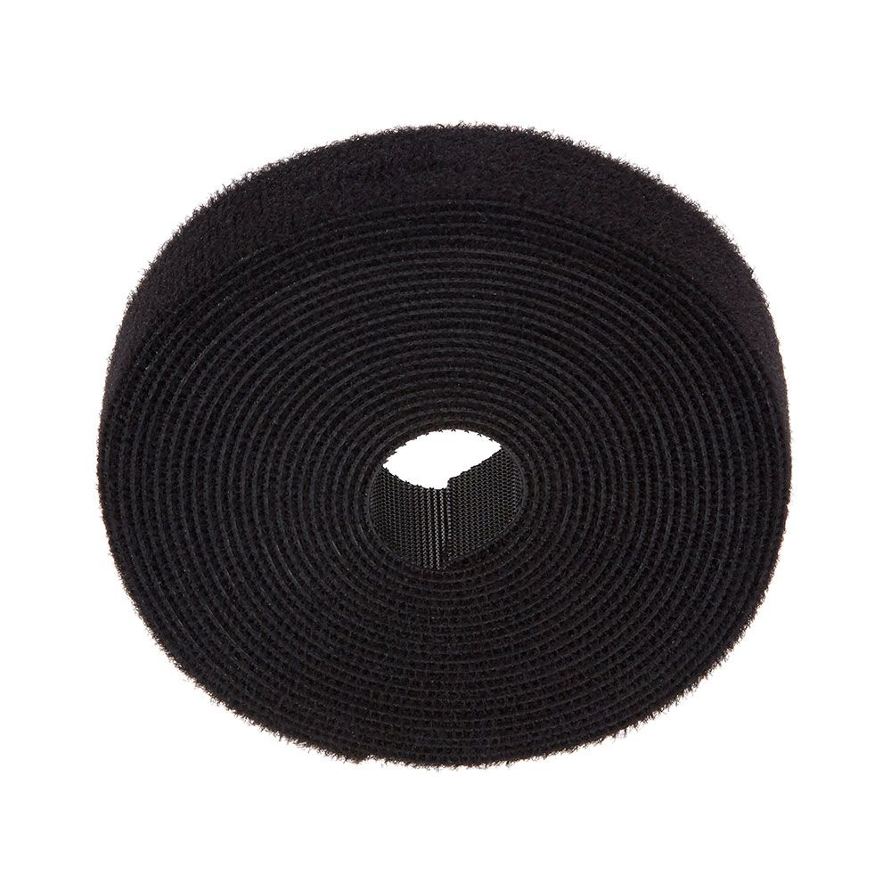 Faixa de embalagem personalizada preto 19 mm x 3,65 m