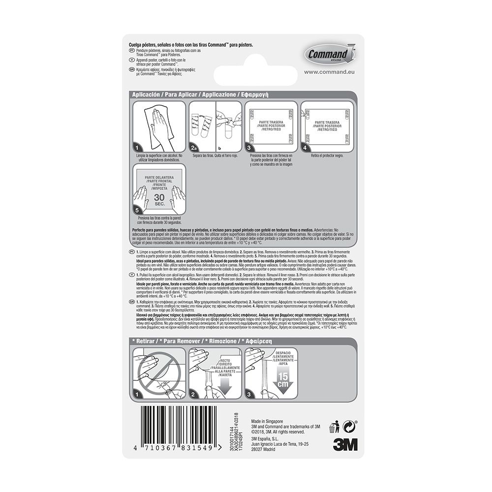 Command tiras de cartaz, 12 PCS - Image 4