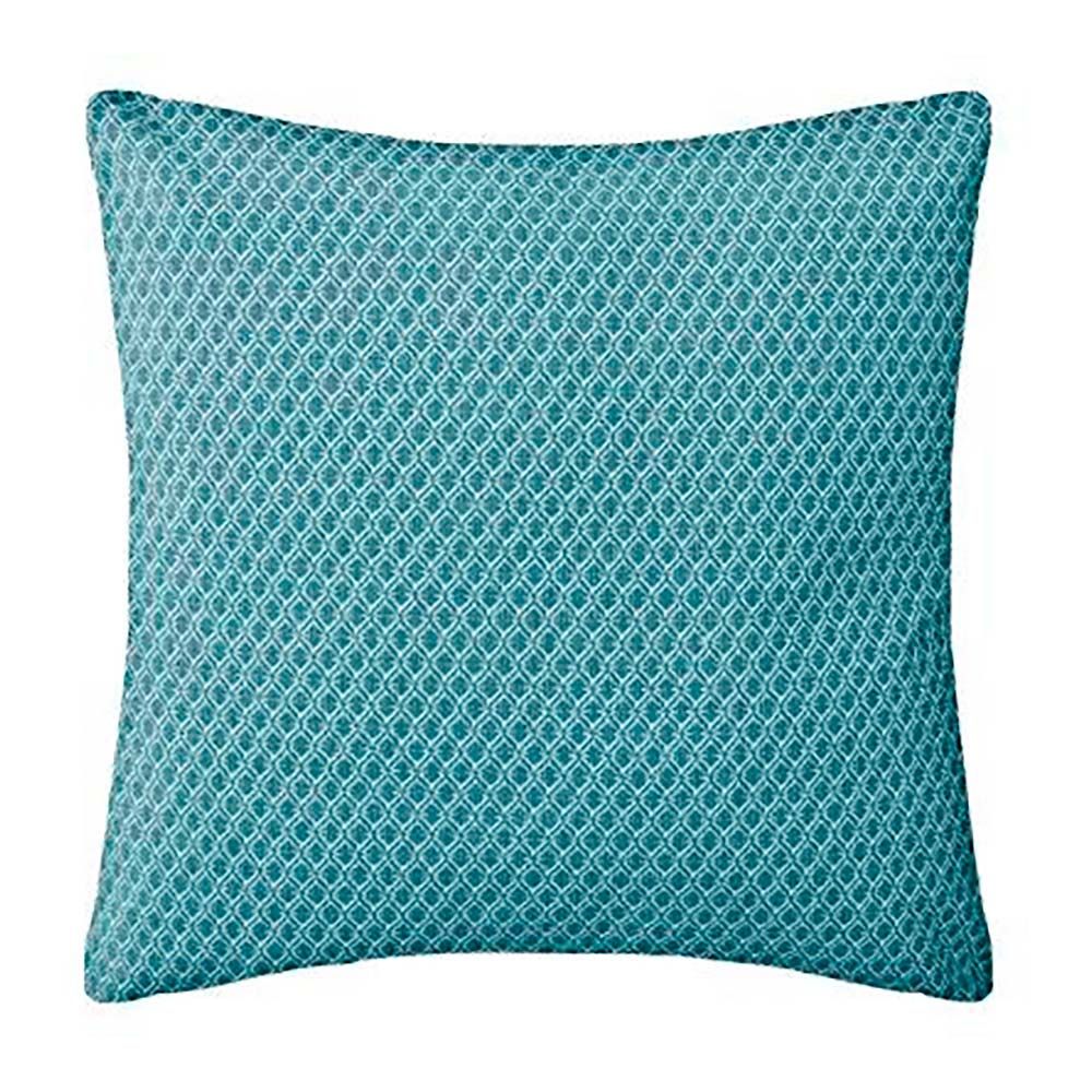 Almofada modelo otto, azul pato, 38 x 38 cm