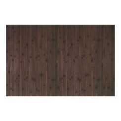 Tapete bambu castanho escuro 160 x 240 cm