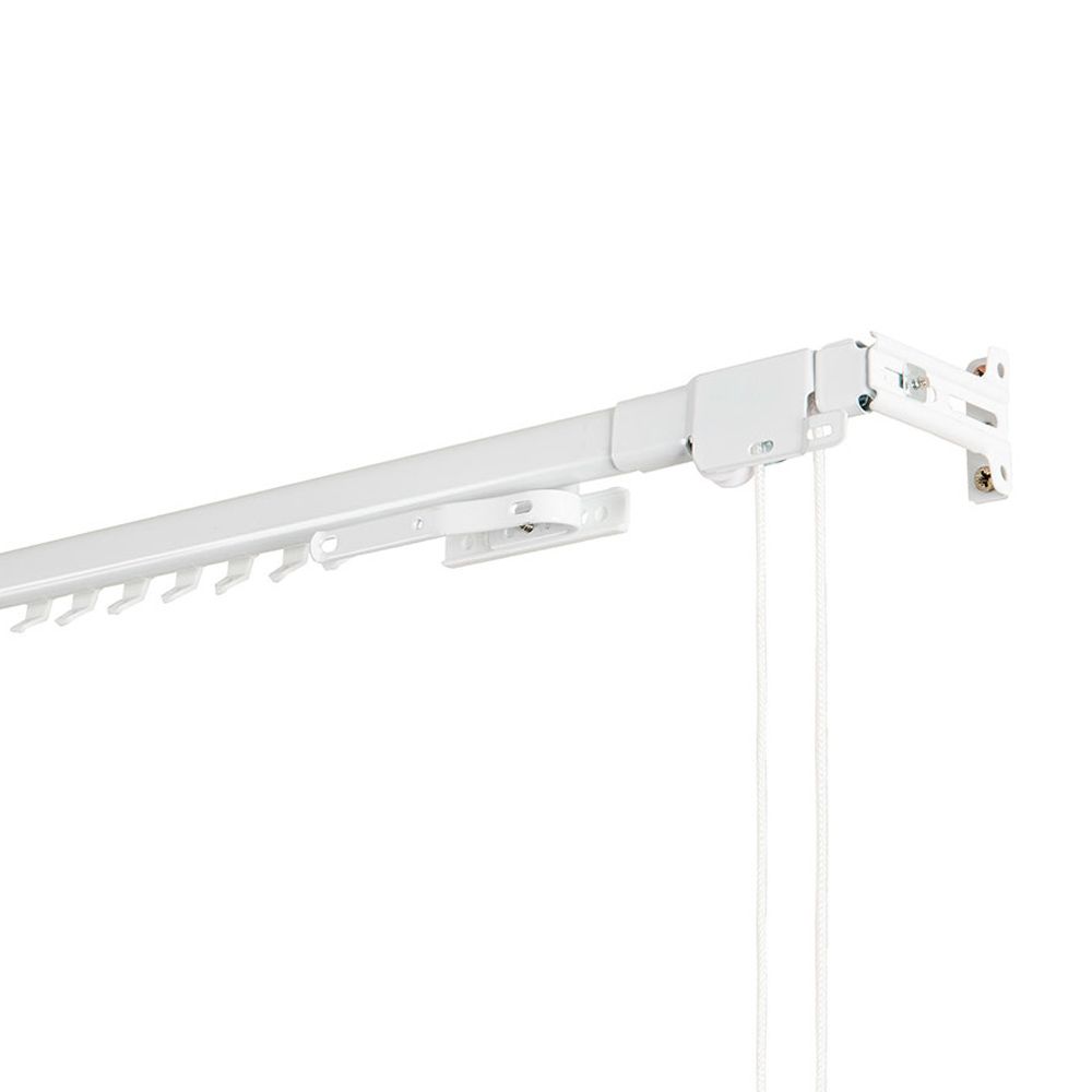 Trilho reforçado branco extensível de 120 - 210 cm - Image 2