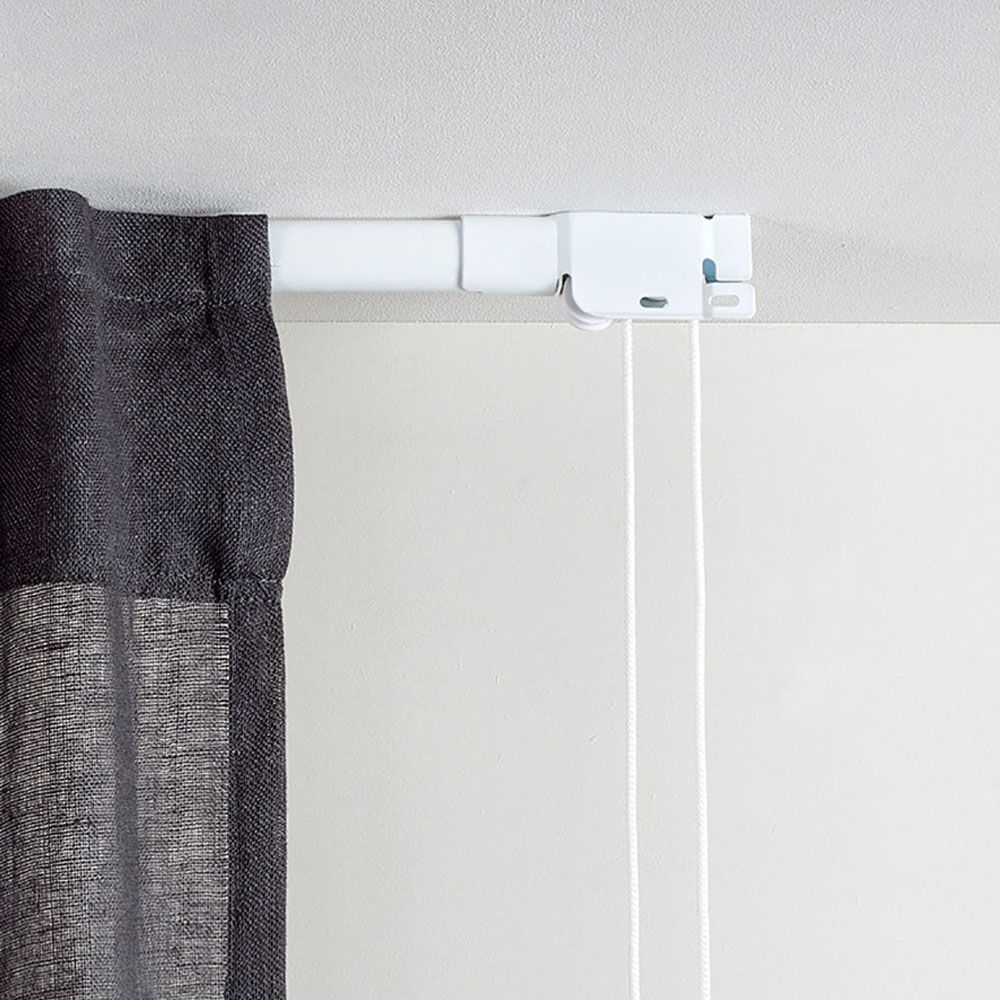 Trilho reforçado branco extensível de 120 - 210 cm - Image 3