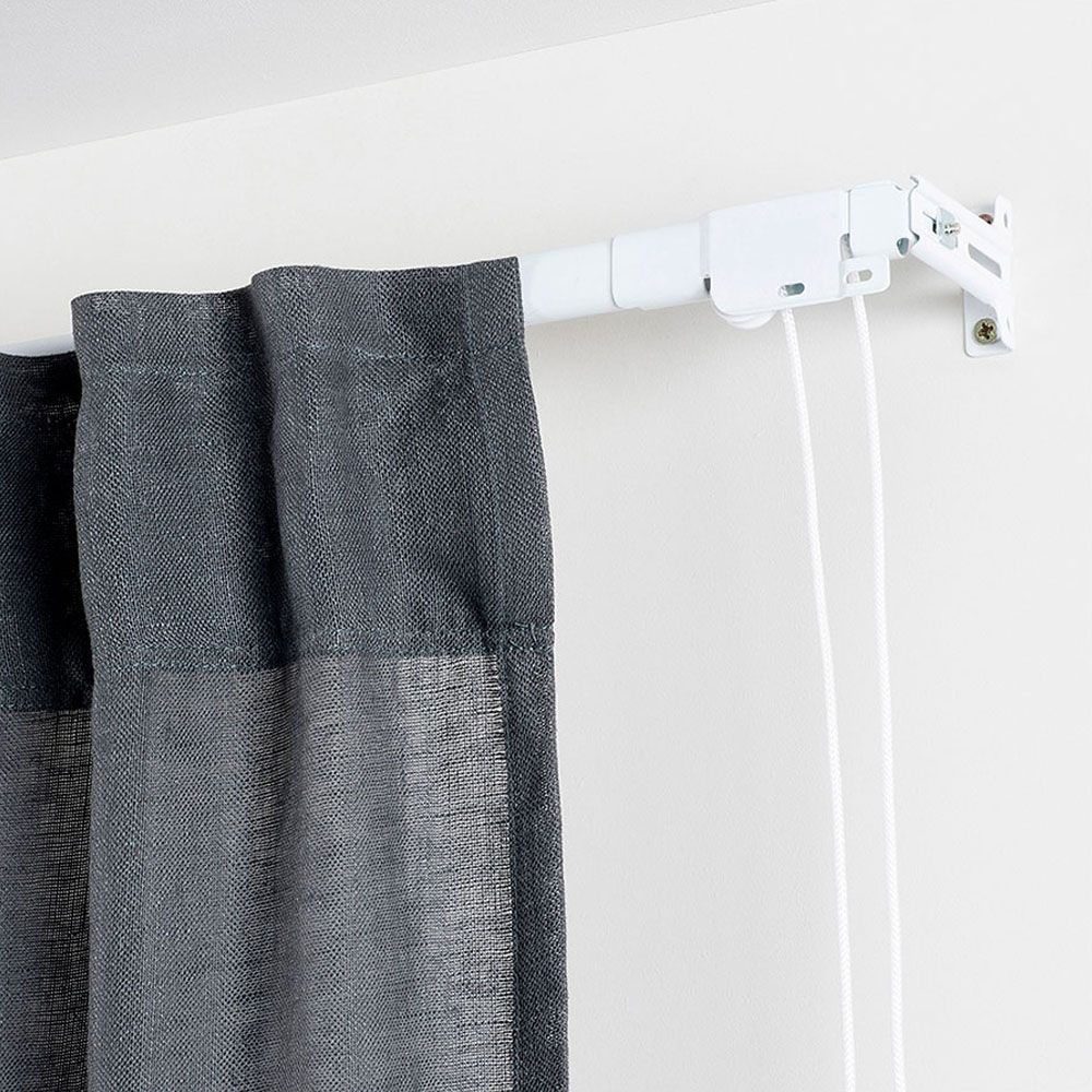 Trilho reforçado branco extensível de 120 - 210 cm - Image 4