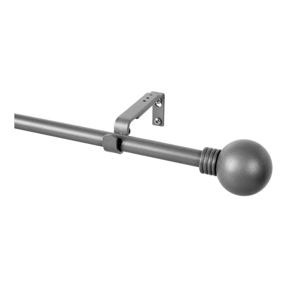KIT de varão para cortina com argolas extensíveis 110-200 cm - Image 4