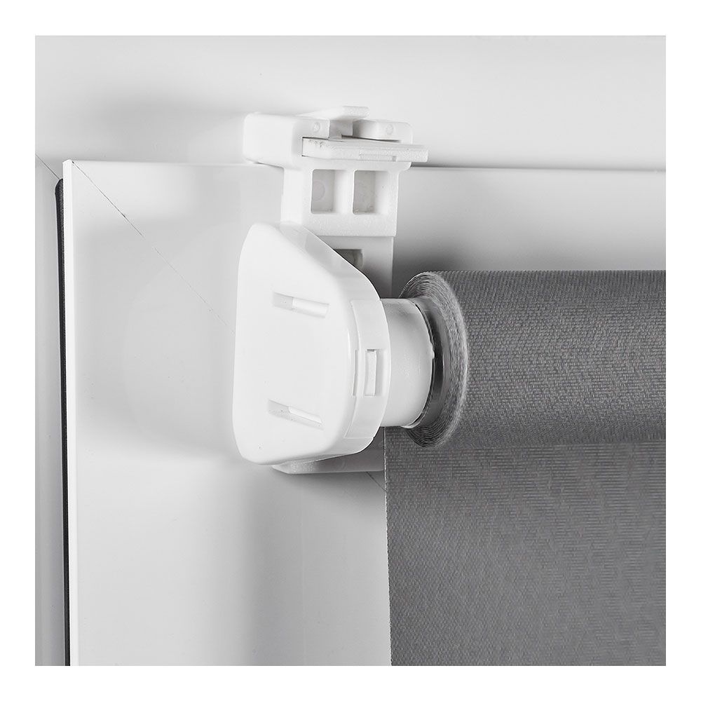 Cortina de rolo CLIP & FIX, cinza asfalto, 75 x 180 cm - Image 4