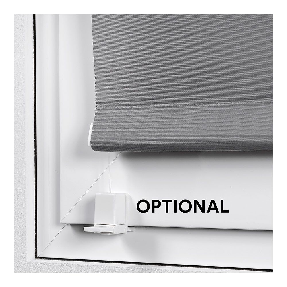 Cortina de rolo CLIP & FIX, cinza asfalto, 75 x 180 cm - Image 5