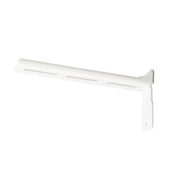 Suporte central de trilho duplo reforçado branco