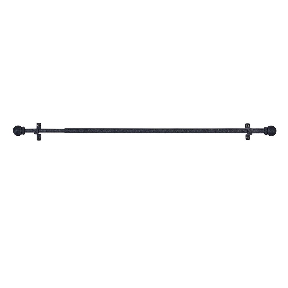 Varão de cortina extensível deco sphere, preto, 70-120 cm - Image 2
