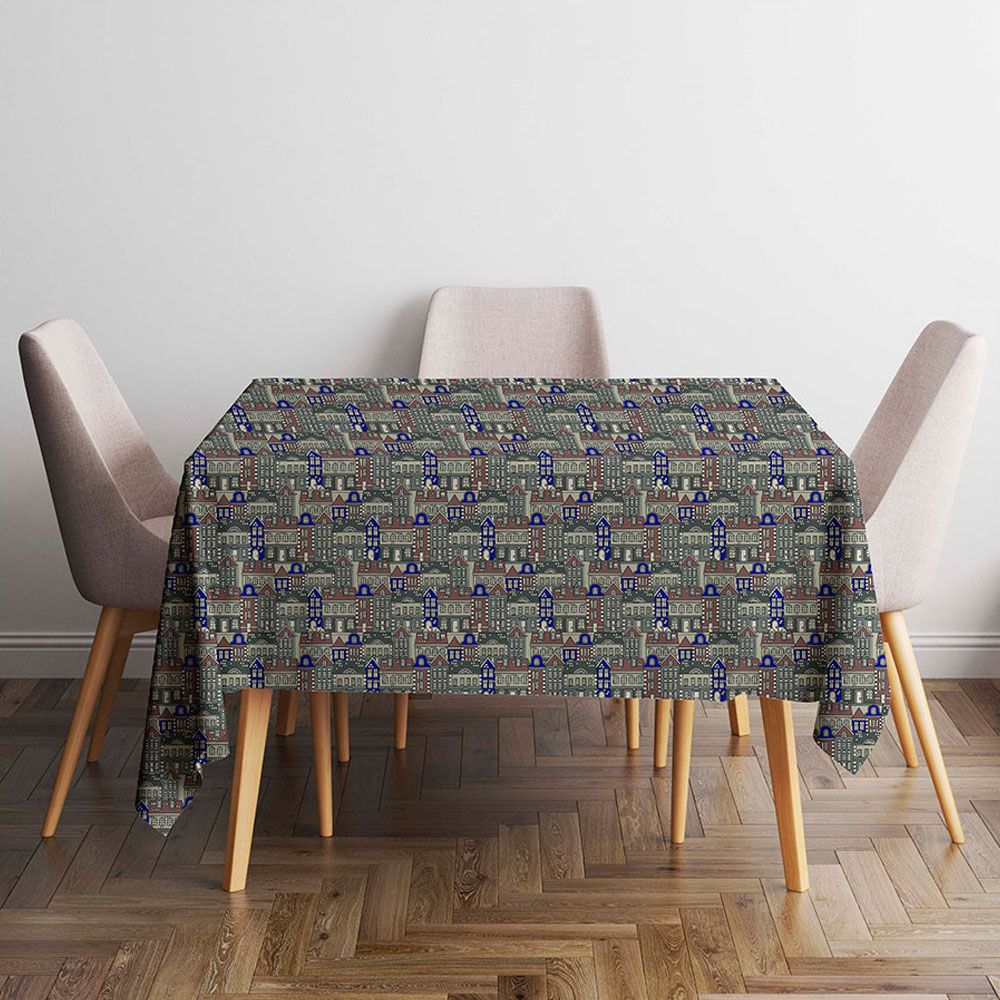 THINGS HOME TRADE Rolo de toalha de mesa anti-manchas Town 1,40 x 25 m - Image 2