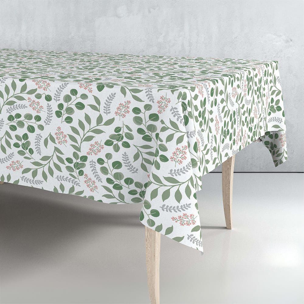 Toalha de mesa borracha bordada cores sortidas 140 x 220 cm - Image 2