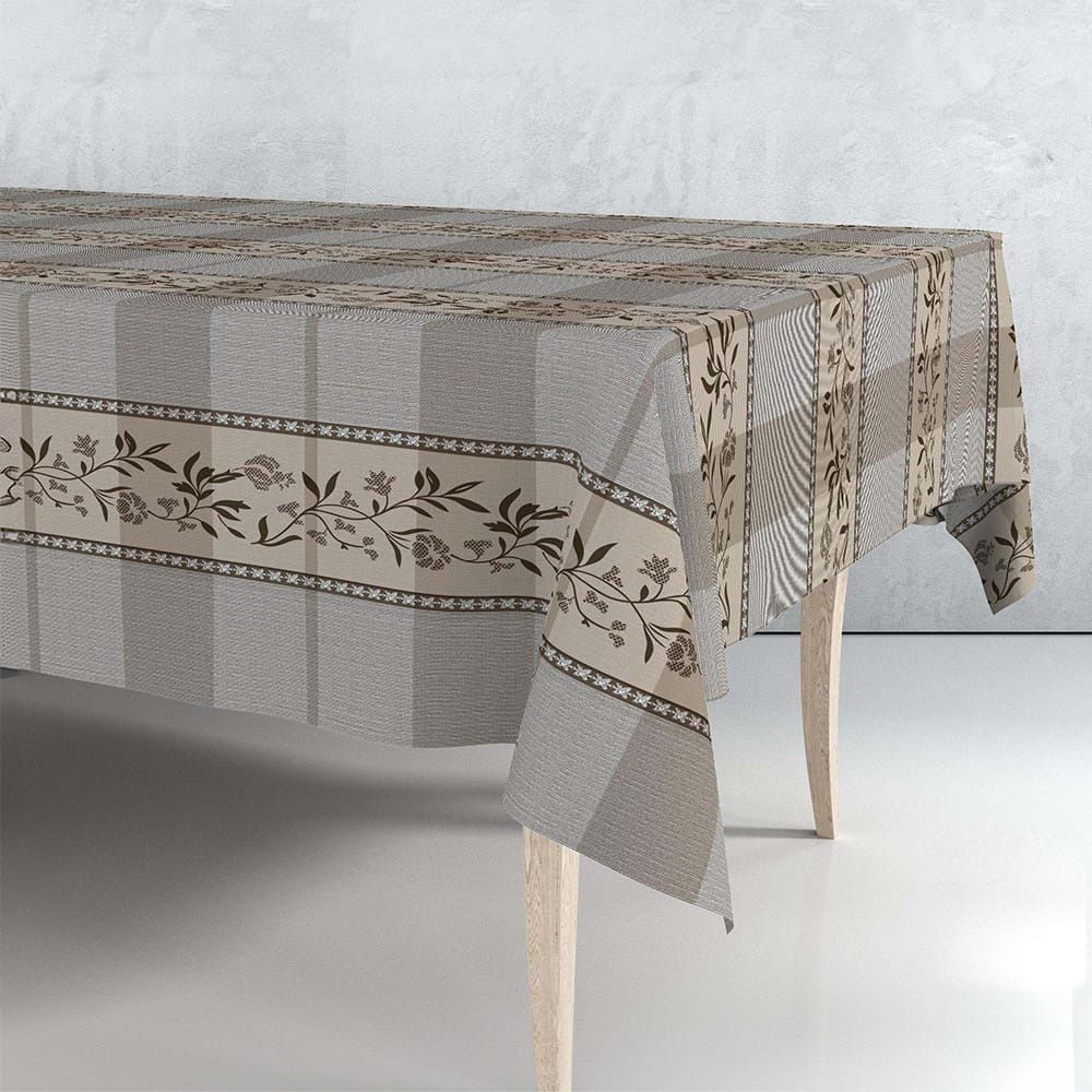 Toalha de mesa borracha bordada cores sortidas 140 x 220 cm - Image 3