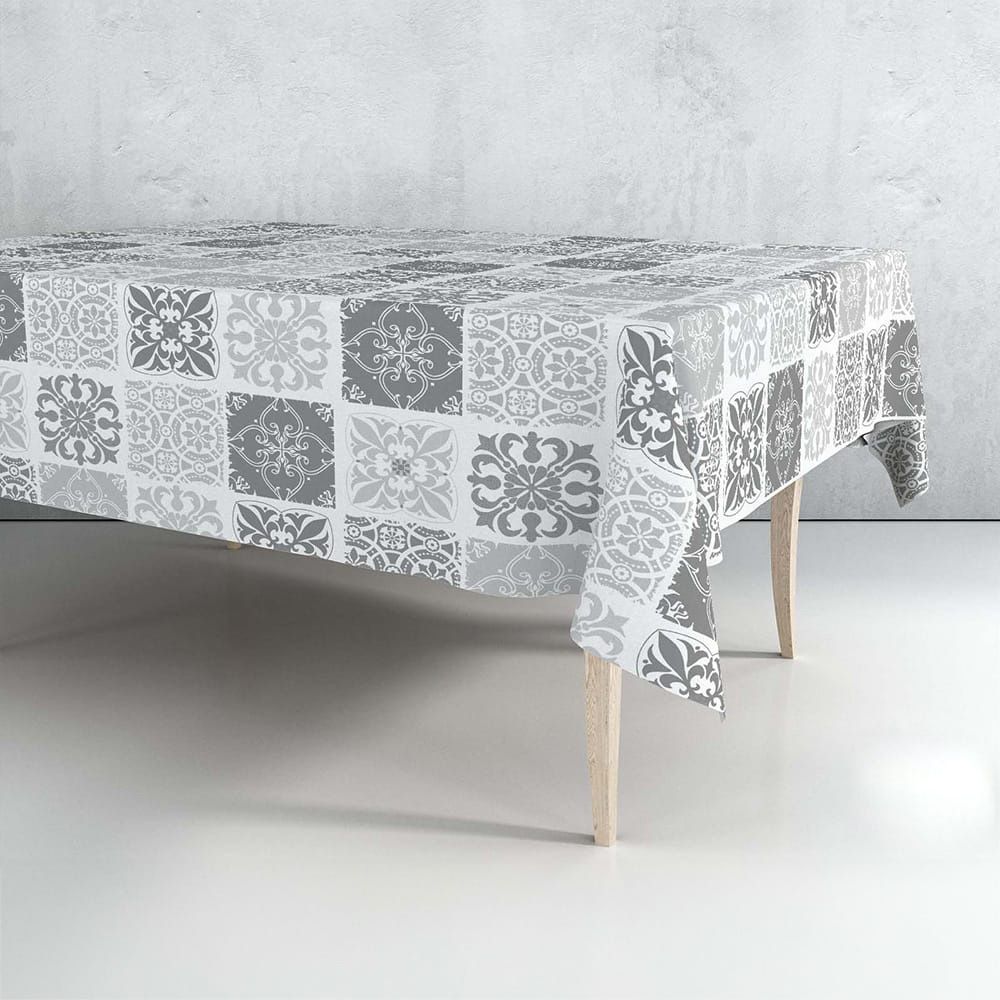 Toalha de mesa borracha bordada cores sortidas 140 x 220 cm - Image 4