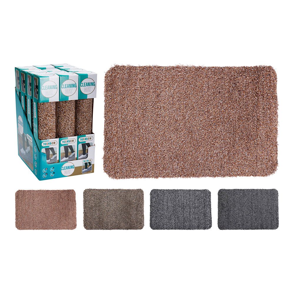 Tapete cleaning MAT, cores sortidas, 70 x 45 cm