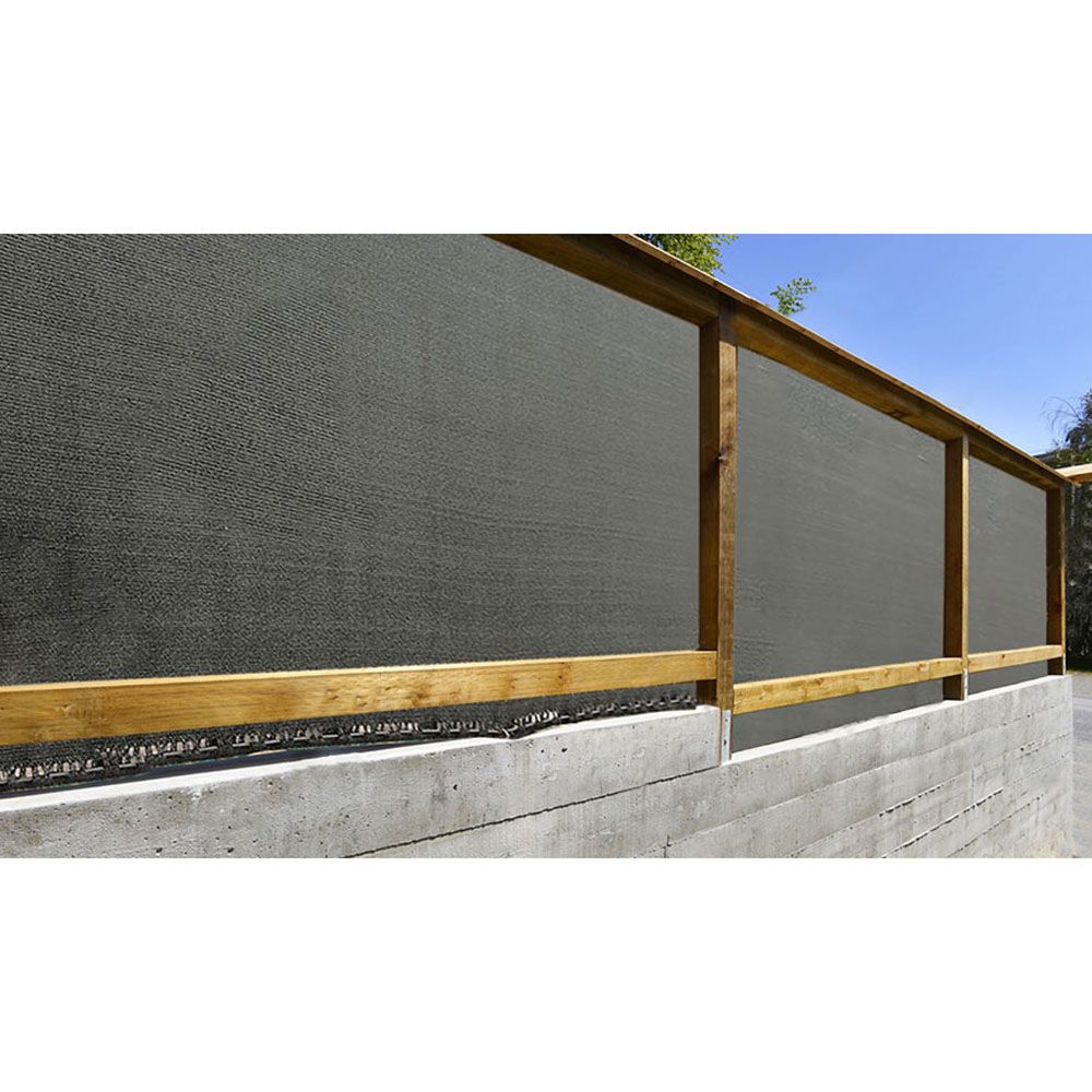 Malha de ocultação antracite 230 g/m² 1,5 x 5 m - Image 2