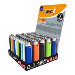 Maxi j26 isqueiro cores sortidas display 50 unidades