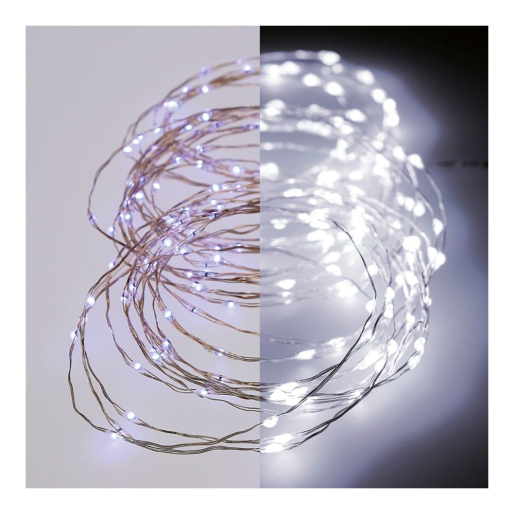 Grinalda micro LED 180 leds, multifunções, LUZ fria, exterior, 9 m - Image 2
