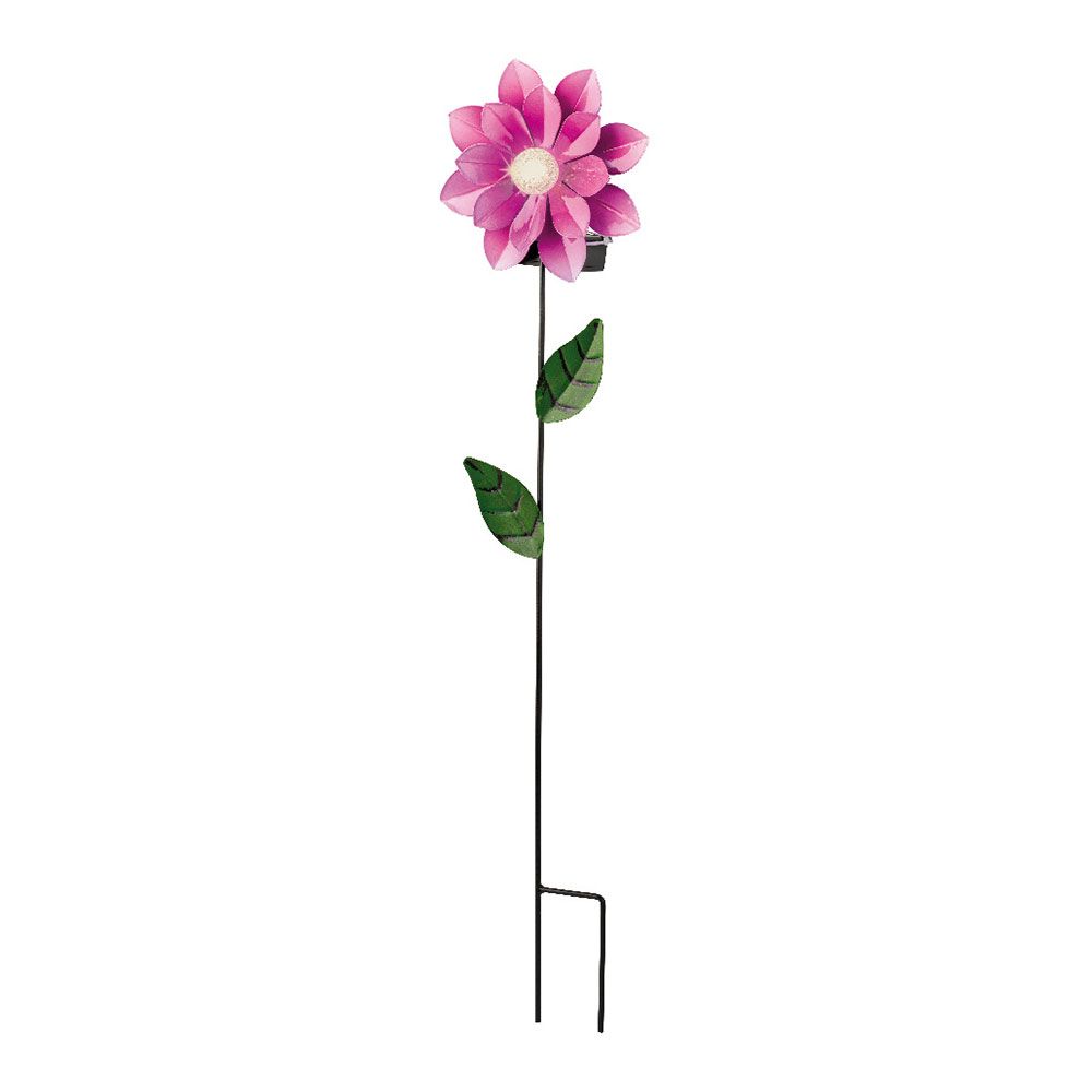 Flor com LUZ solar cores sortidas 11x6x49,5cm lumineo - Image 2