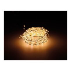 LUMINEO Guirlanda micro LED, 567 LEDs, multifuncional, luz quente, exterior, 9 m