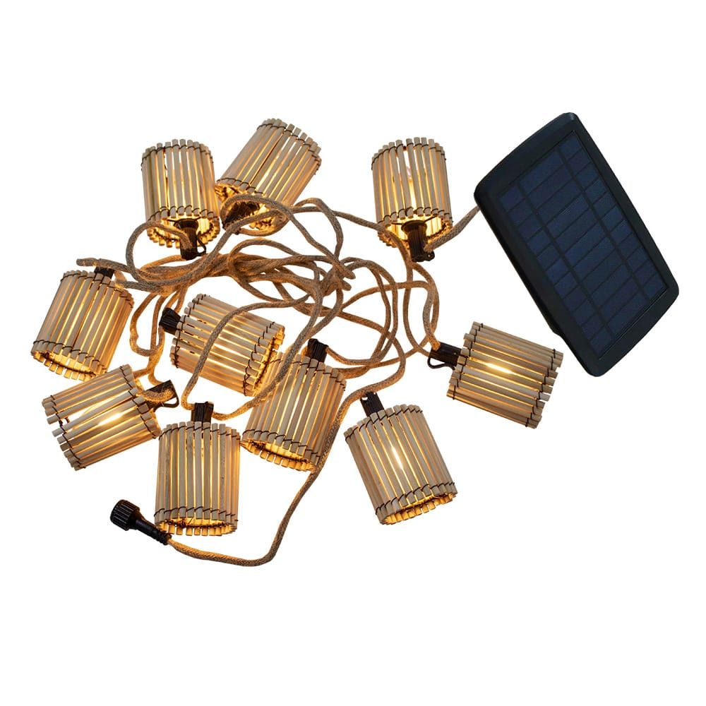 Grinalda okinawa solar + bateria 8M 10 lâmpadas NEW garden - Image 2