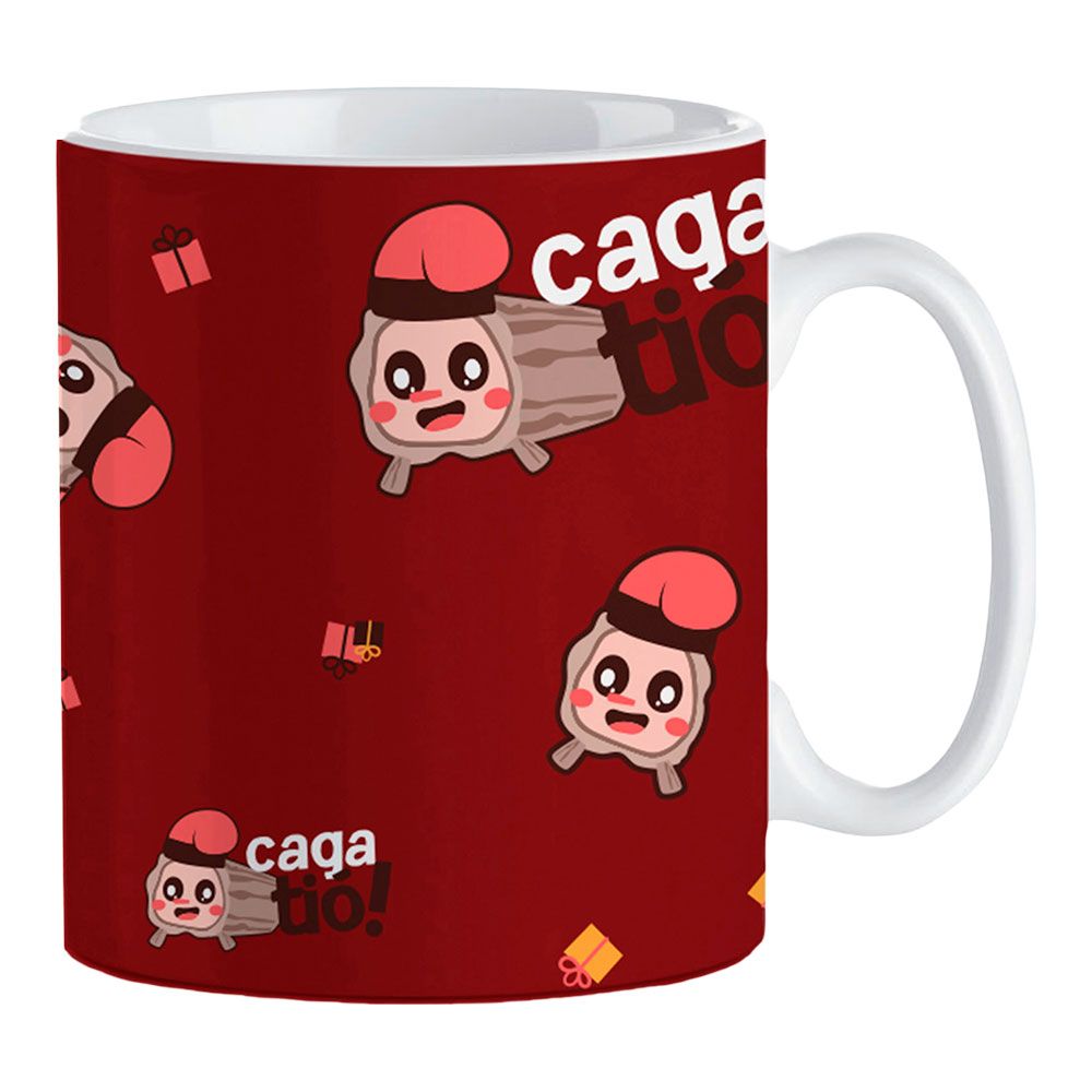 Caneca "caga tió" 330 ml em caixa de presente, modelos variados - Image 2