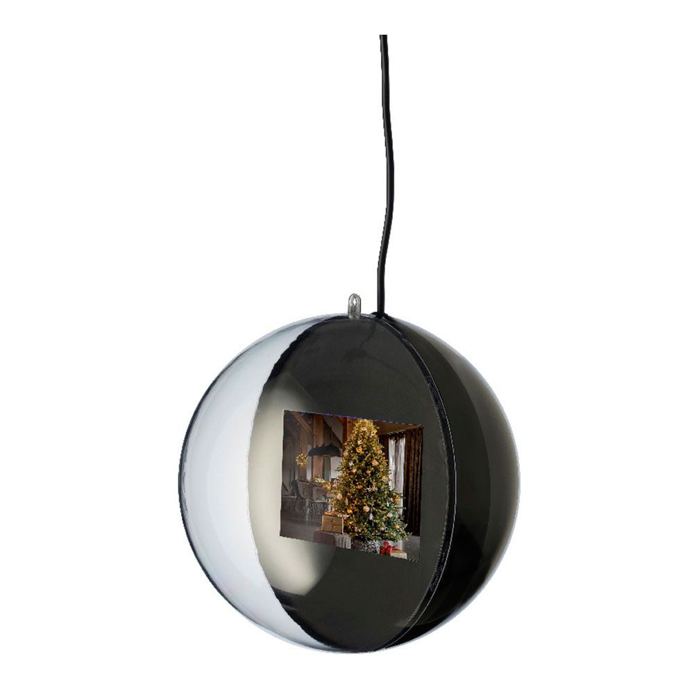 Decoração de natal com ecrã vídeo Ø15cm - Image 2